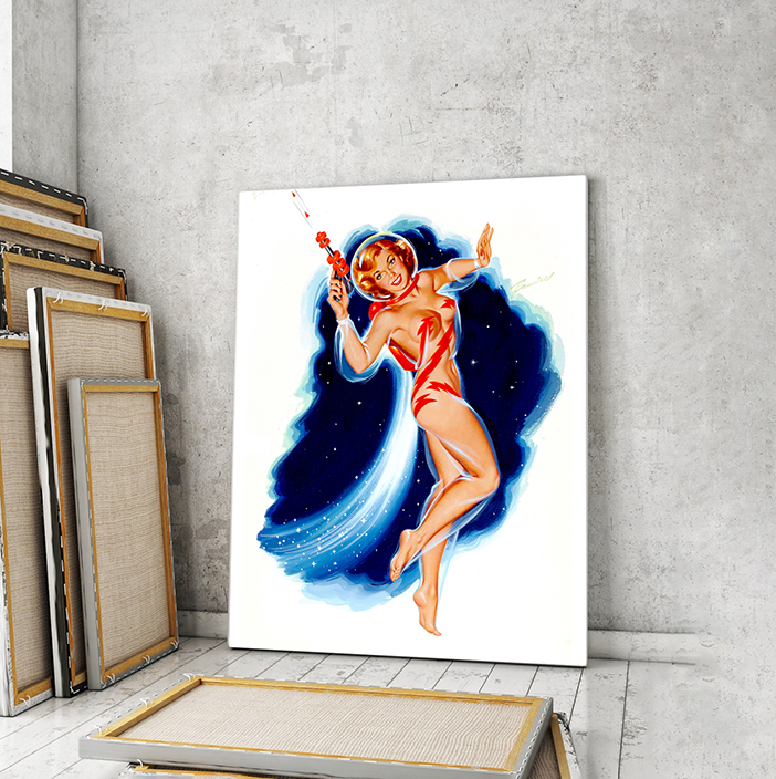 

Модульная картина Artel «Космическая девушка» 105x70 см