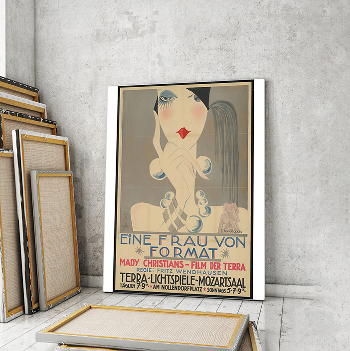 

Модульная картина Artel «Eine Frau von Format», 1928. Режиссёр Фриц Вендхаузен, художник Йозеф Феннекер 120x80 см