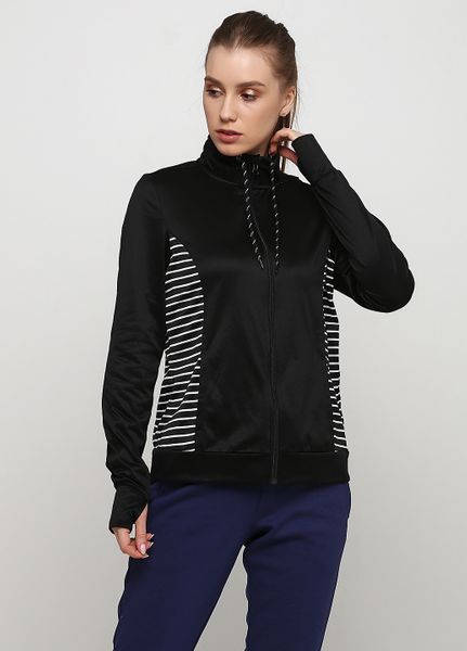 

Спортивная кофта Crivit S Черная с белым (1077-631)