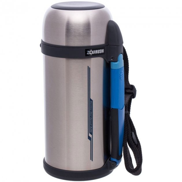 

Термос ZOJIRUSHI SF-CС15XA 1.5L, серебро (складная ручка+ремешок)