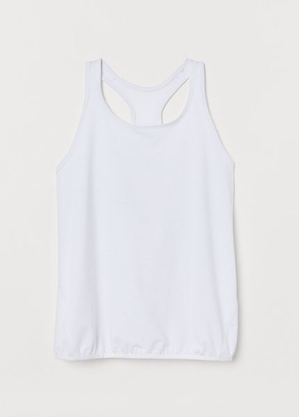 

Спортивная майка H&M L Белая (1203-626)