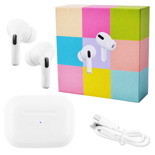 

Беспроводные наушники Wireless Air Pro+ с кейсом белые 1585