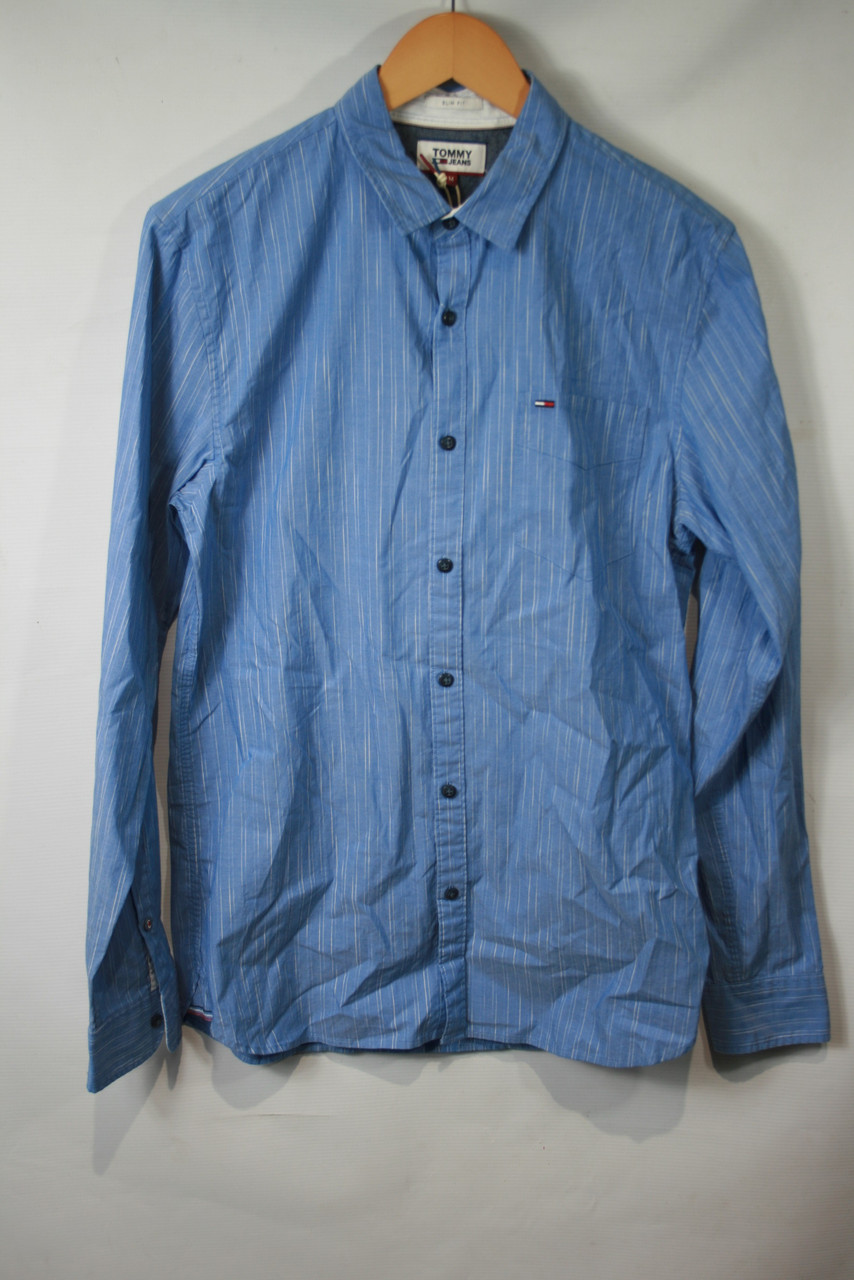 

Рубашка мужская TOMMY HILFIGER темно-голубой М DM0DM04180407