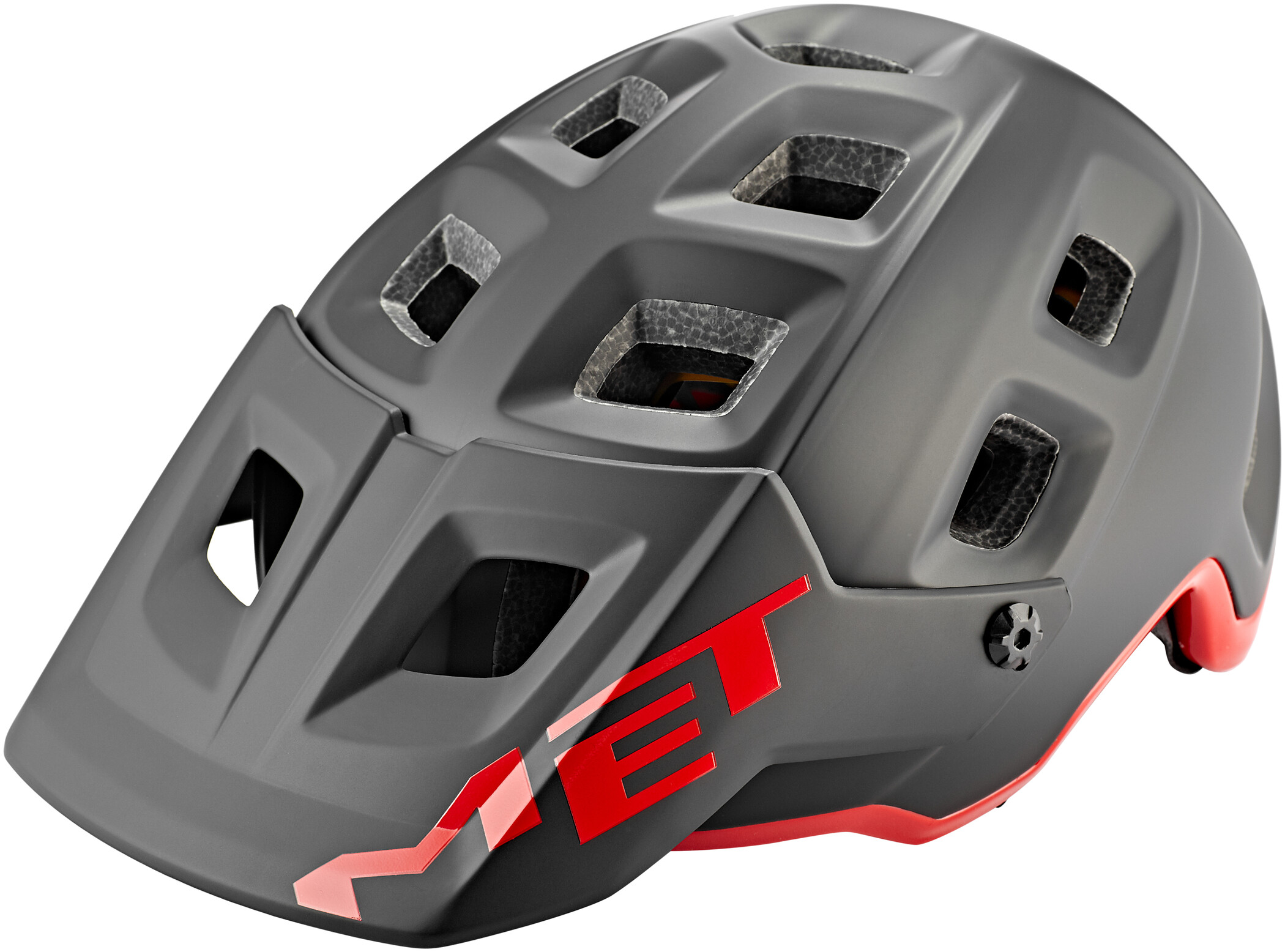 

Шлем MET Terranova MIPS Черный c красным 58-61 см