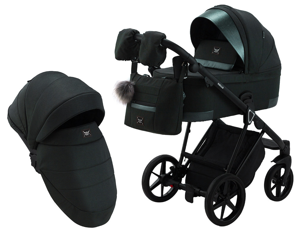 

Коляска 2 в 1 Adamex Gallo Thermo GA-6 amazon green 625518