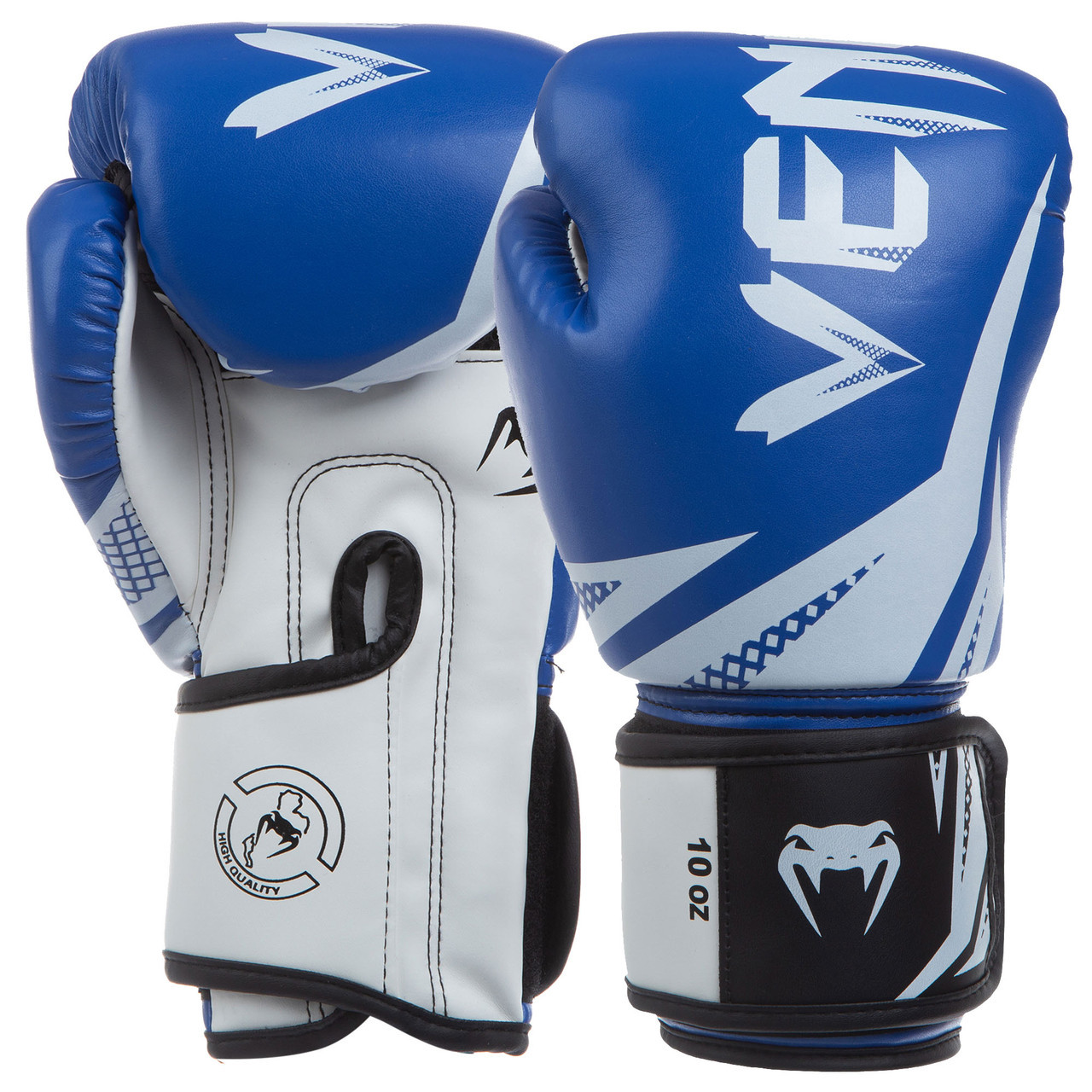 

Перчатки для бокса и единоборств VENUM Challenger 3.0 Heroe PU 0866 Blue-White 10 унций