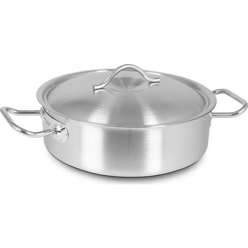 

Кастрюля DIZDAR низкая с крышкой 19 л 36x20 см