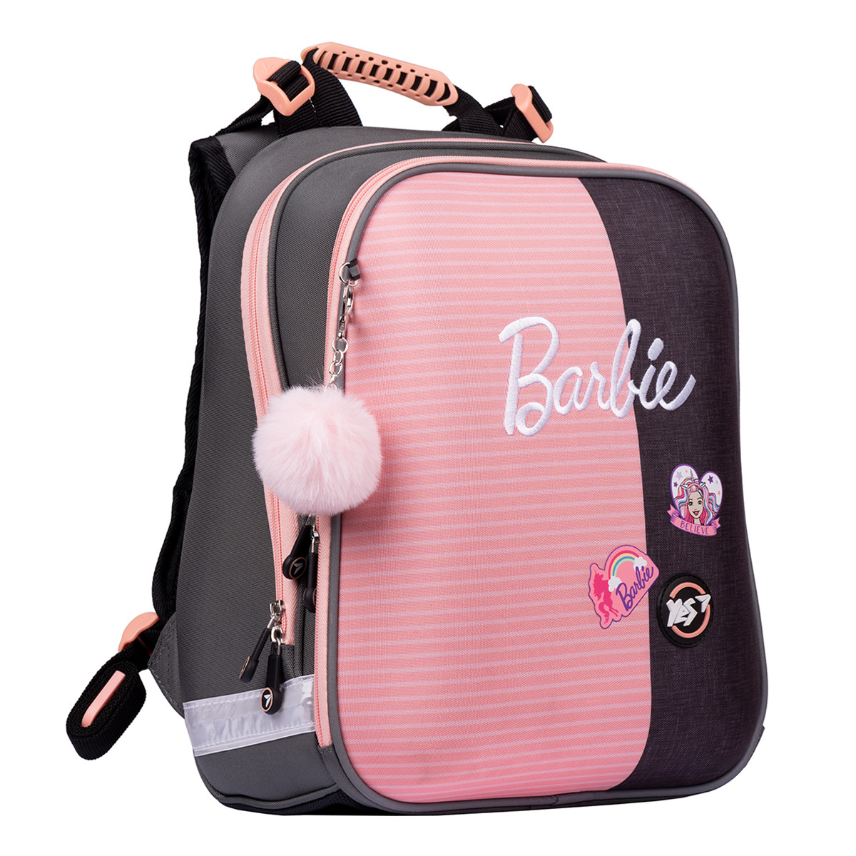 

Рюкзак школьный каркасный Yes H-12 Barbie (558784)
