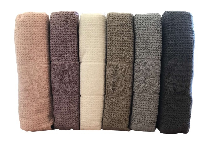 

Набор махровых полотенец Mercan Cotton жаккард Jumbo 70*140 6 шт (ts-02701)