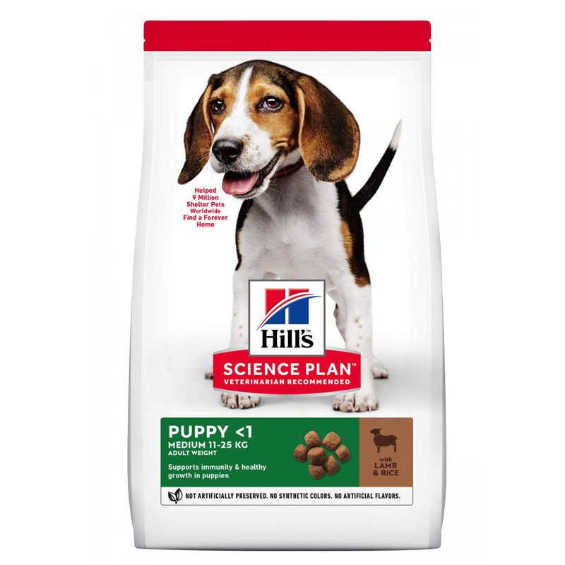 

Сухий корм Hill's SP Puppy Medium Breed Lamb & Rice 18 кг (604273)