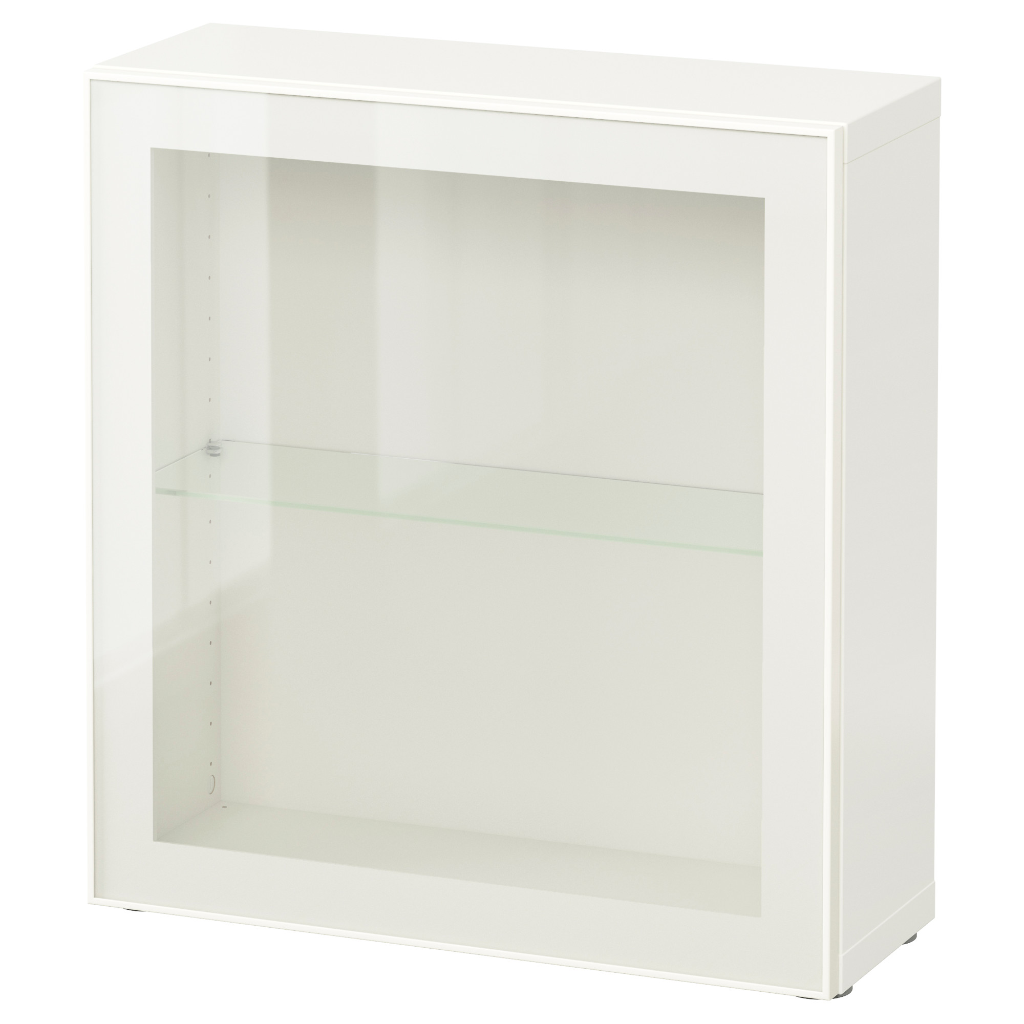 

Стеллаж со стеклянн дверью IKEA БЕСТО глассвик белый/прозрачное стекло 790.477.83