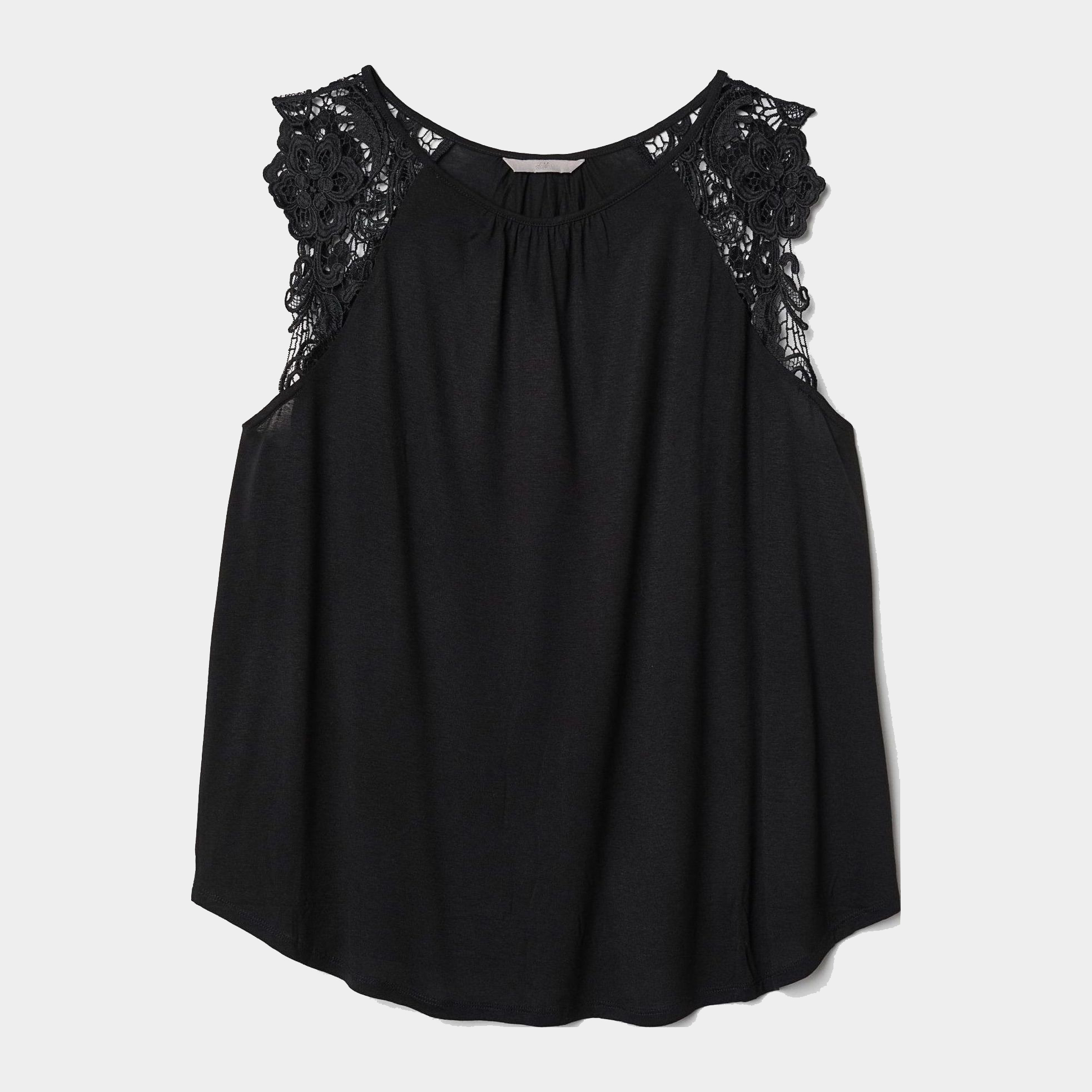 

Топ H&M 1406-6532080 XL Черный