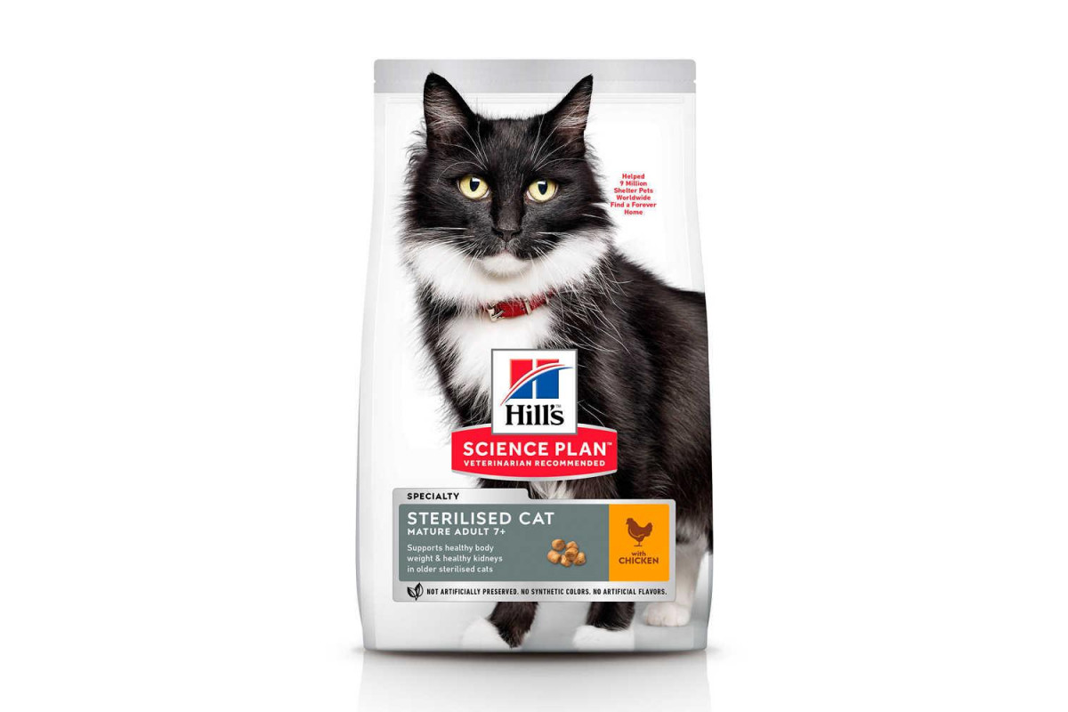 

Сухой корм Hill's Science Plan Mature Sterilised Cat Chicken 3 кг