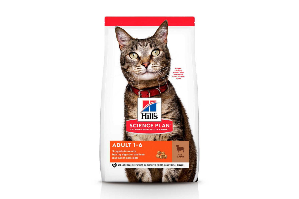 

Сухой корм Hill's Science Plan Adult Cat Lamb 1.5 кг