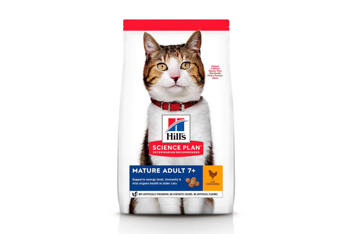 

Сухой корм Hill's Science Plan Mature Adult Cat Chicken 10 кг