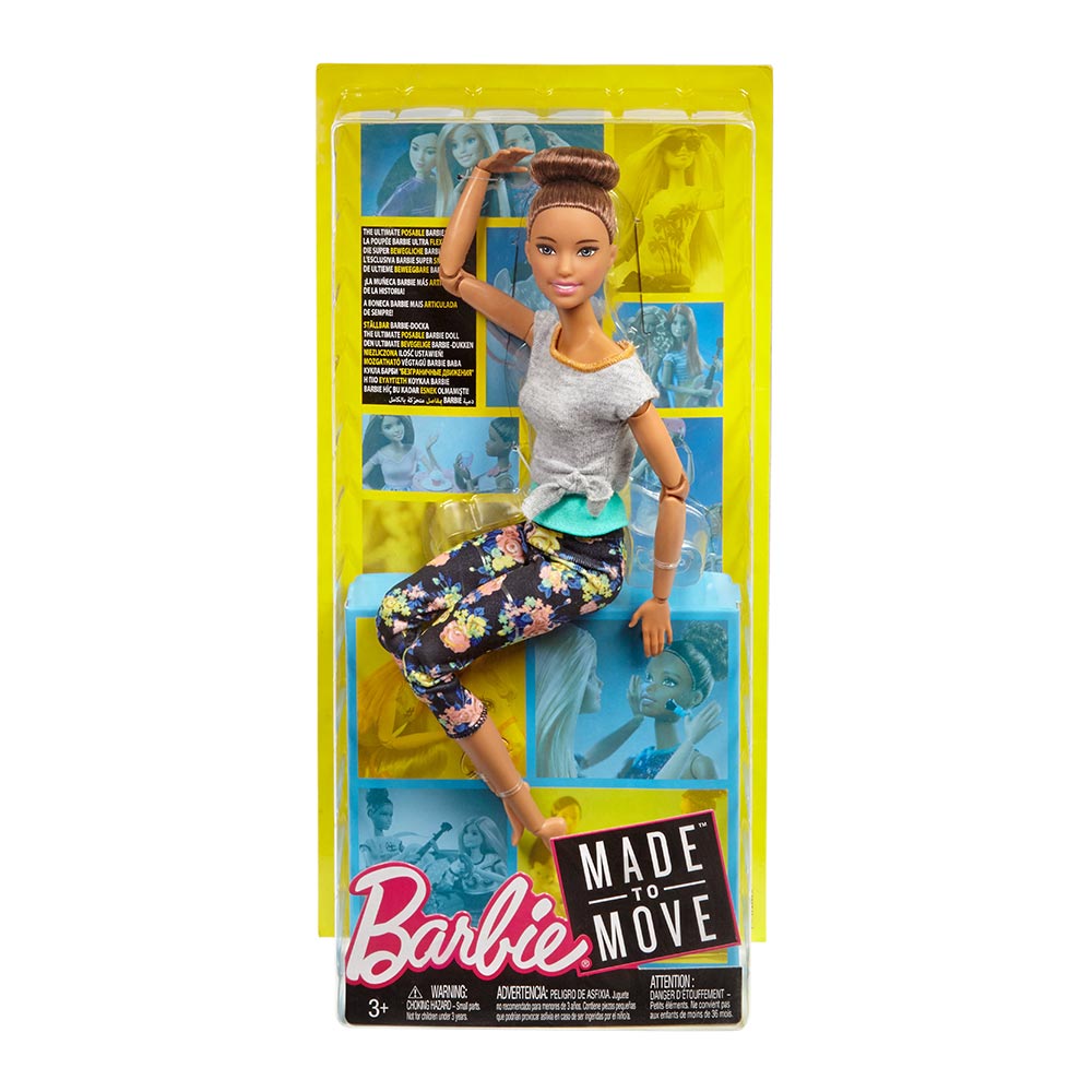 

Лялька Barbie "Рухайся як я" FTG82 шатенка