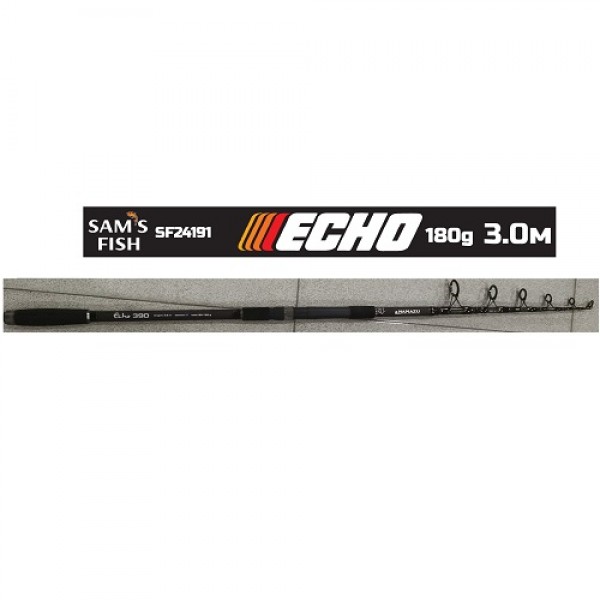 

Спінінг телекарп Sams Fish Echo 3.9м 180г SF24191-3.9