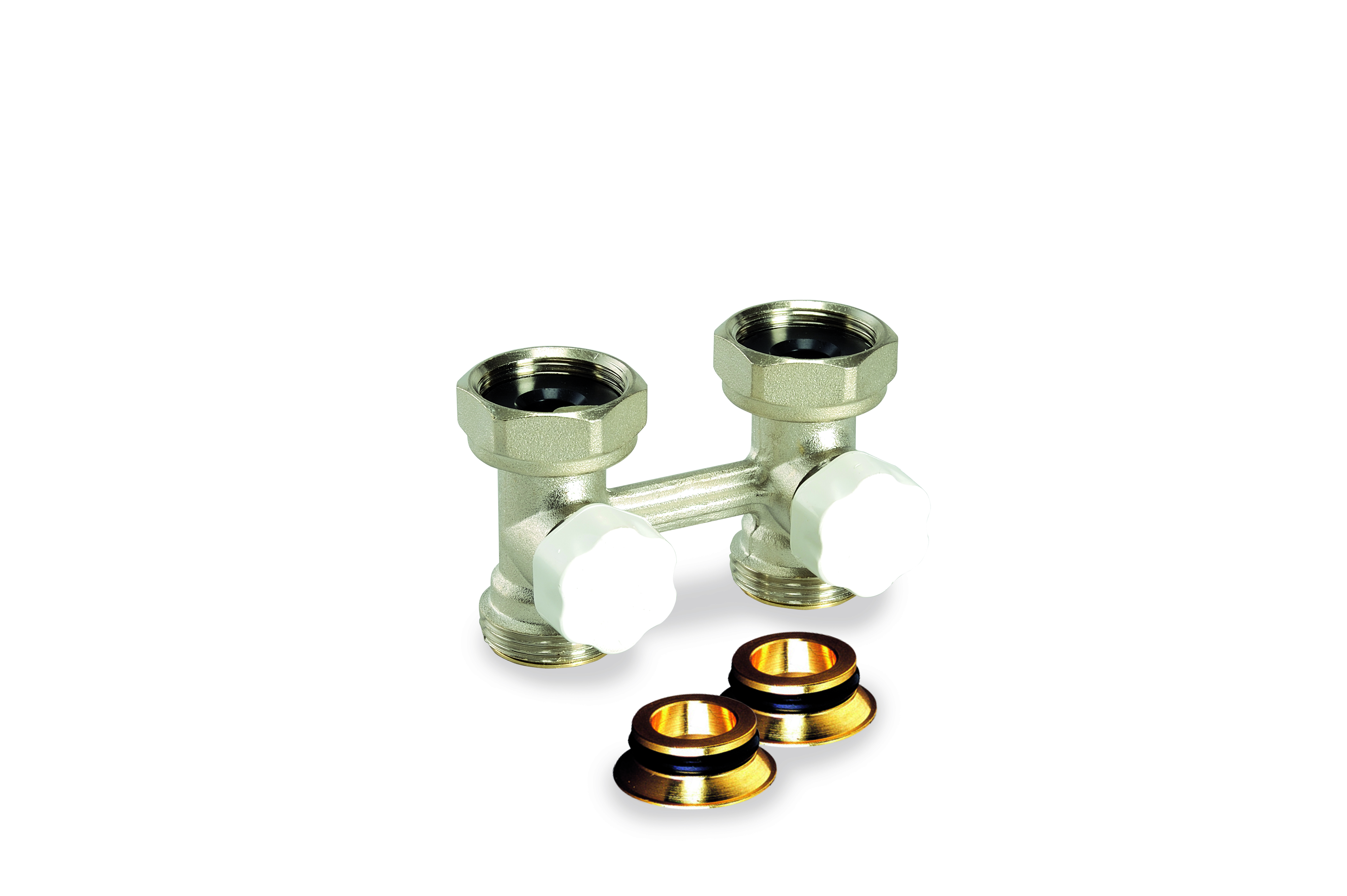 

Узел нижнего подключения LUXOR проходной 3/4"х3/4" + клапаны (2311547500105)