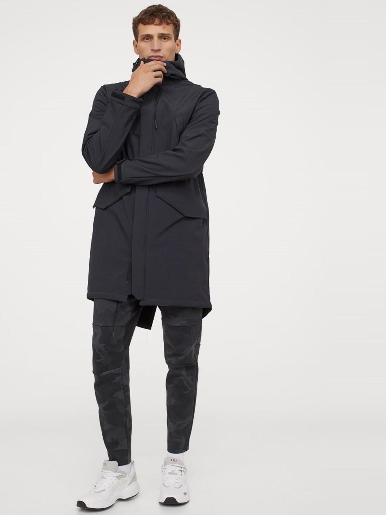 

Парка H&M 0513512 S Черный