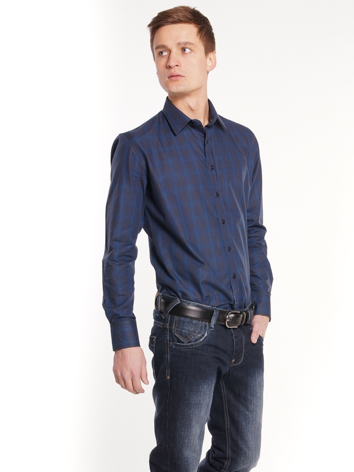 

Рубашка Primo Emporio 811561652-var2 2XL Синий