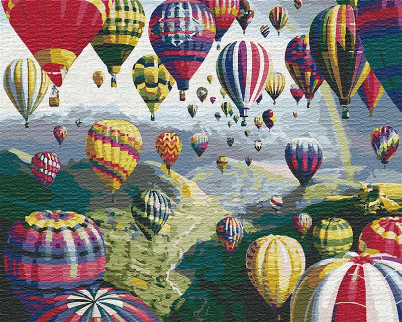 

Картина по номерам Идейка Воздушные шары 40 x 50 см (КНО1056) (4823104305088)