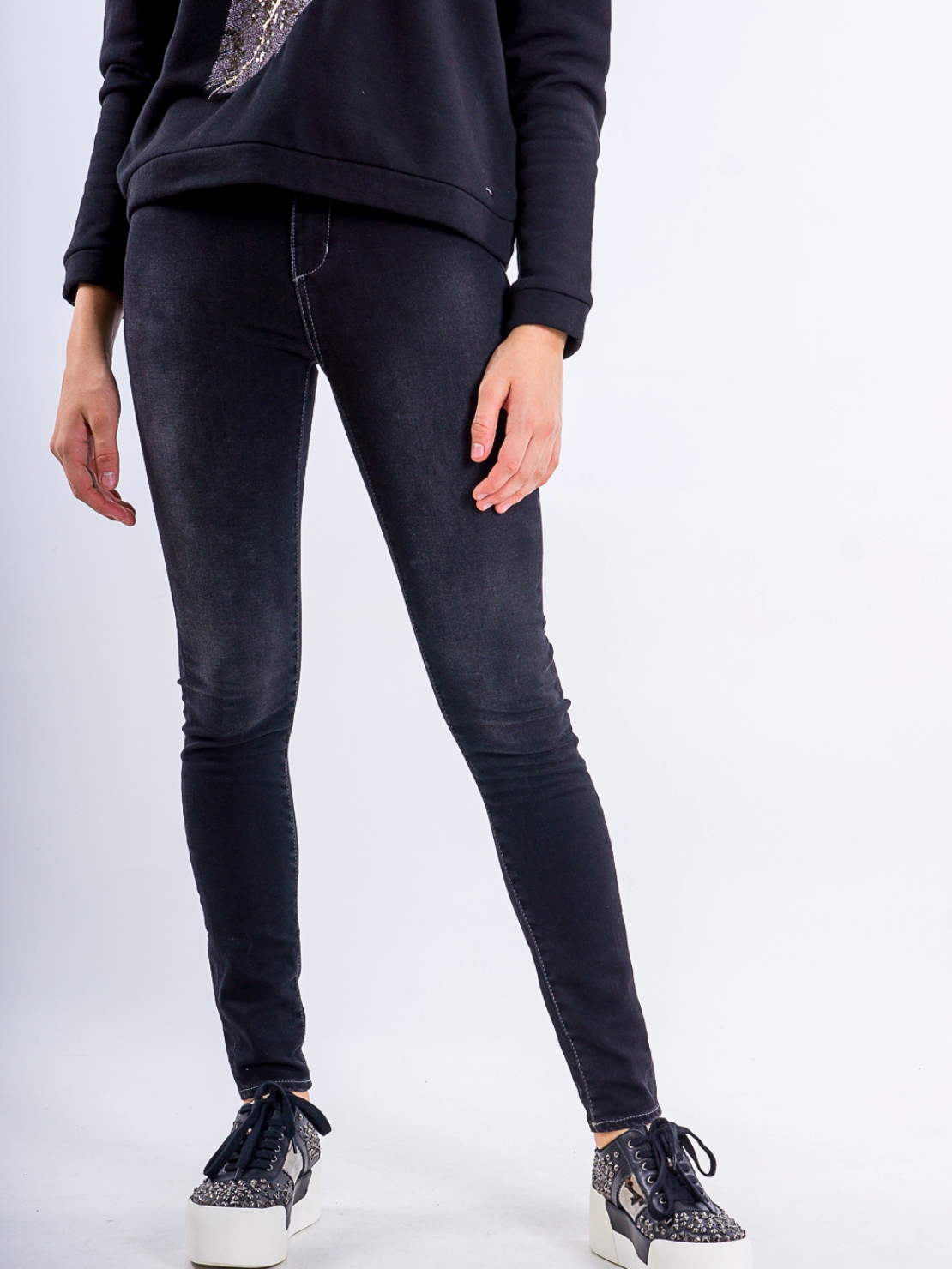 

Джинсы skinny GAS 355652_3744  Черный, Джинсы skinny GAS 355652_3744 S Черный