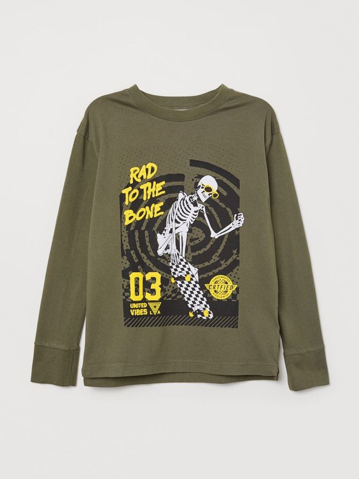 

Лонгслив H&M 0675875 170 cm (59556170cm) Хаки