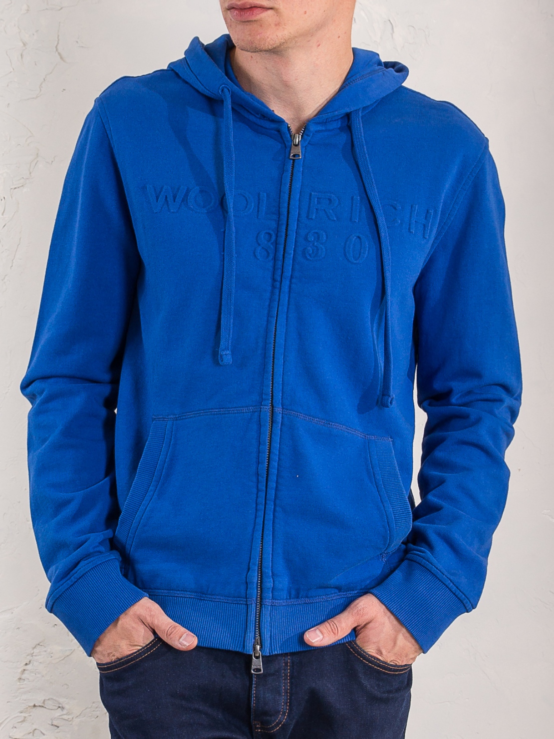 

Худи Woolrich N03101-67  Синий, Худи Woolrich N03101-67 L Синий