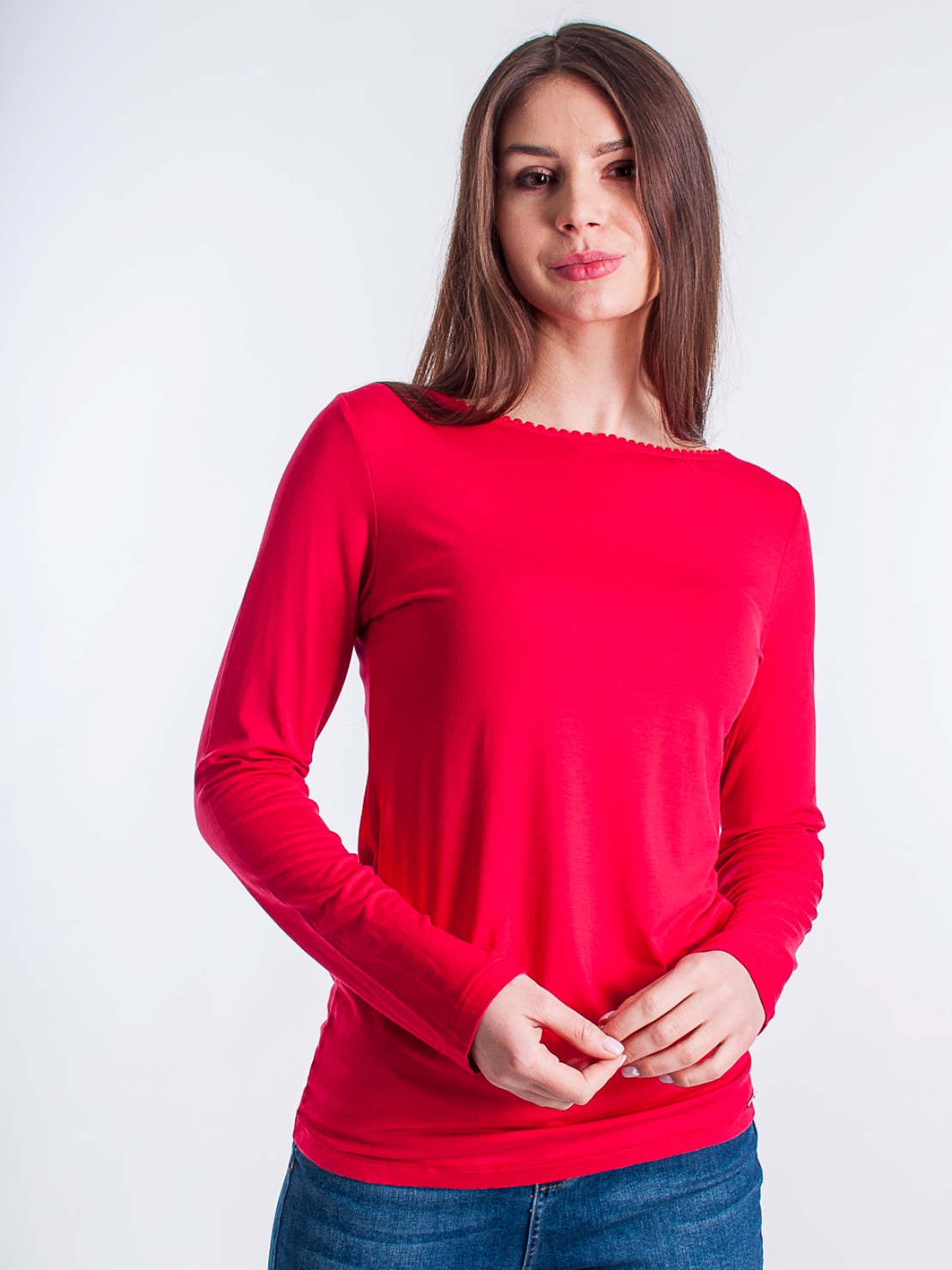 

Яркий лонгслив Sarah Chole 11191  Красный, Яркий лонгслив Sarah Chole 11191 M Красный