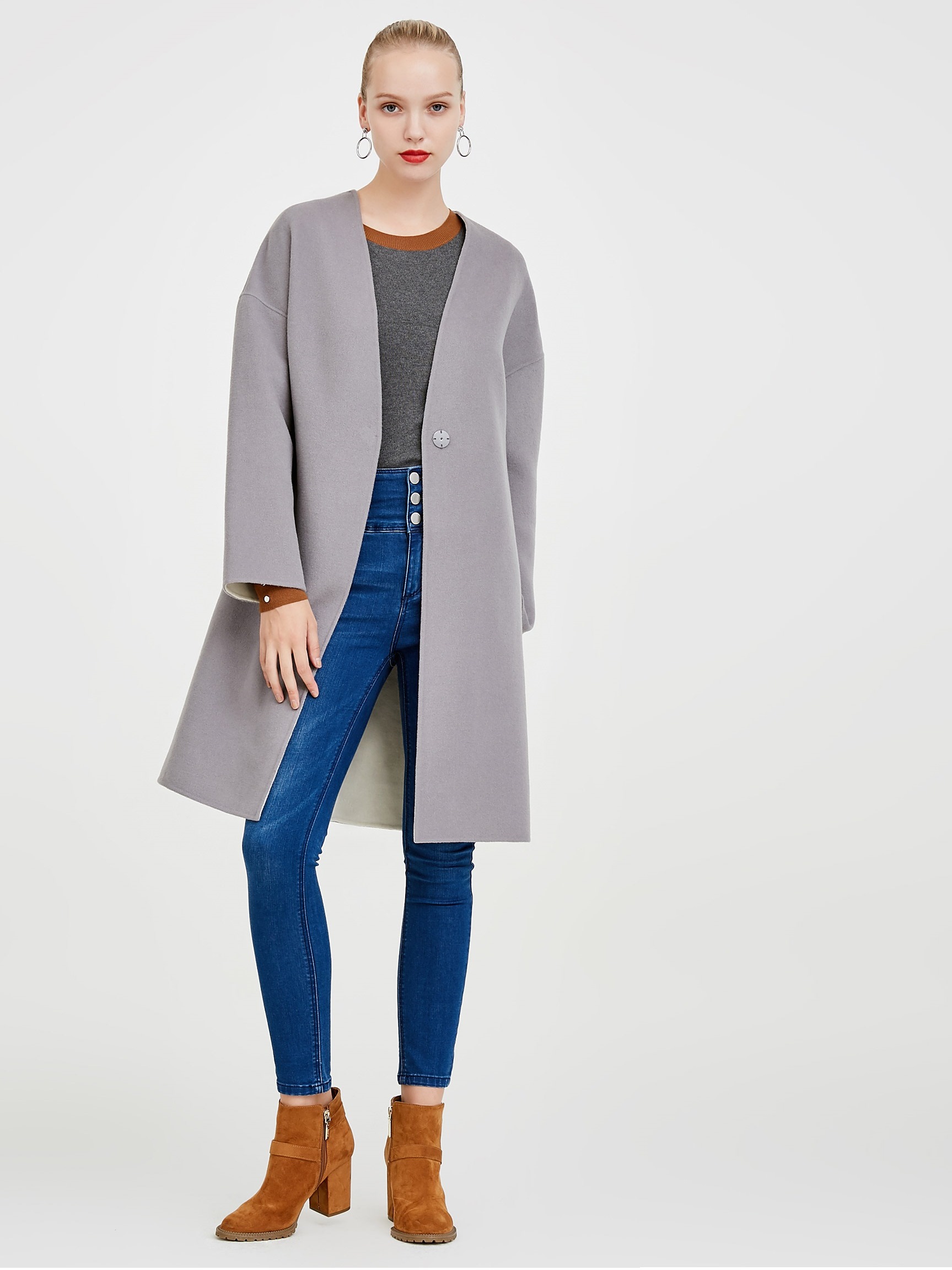 

Пальто white\grey Vero Moda 317327530  Серый, Пальто white\grey Vero Moda 317327530 M Серый