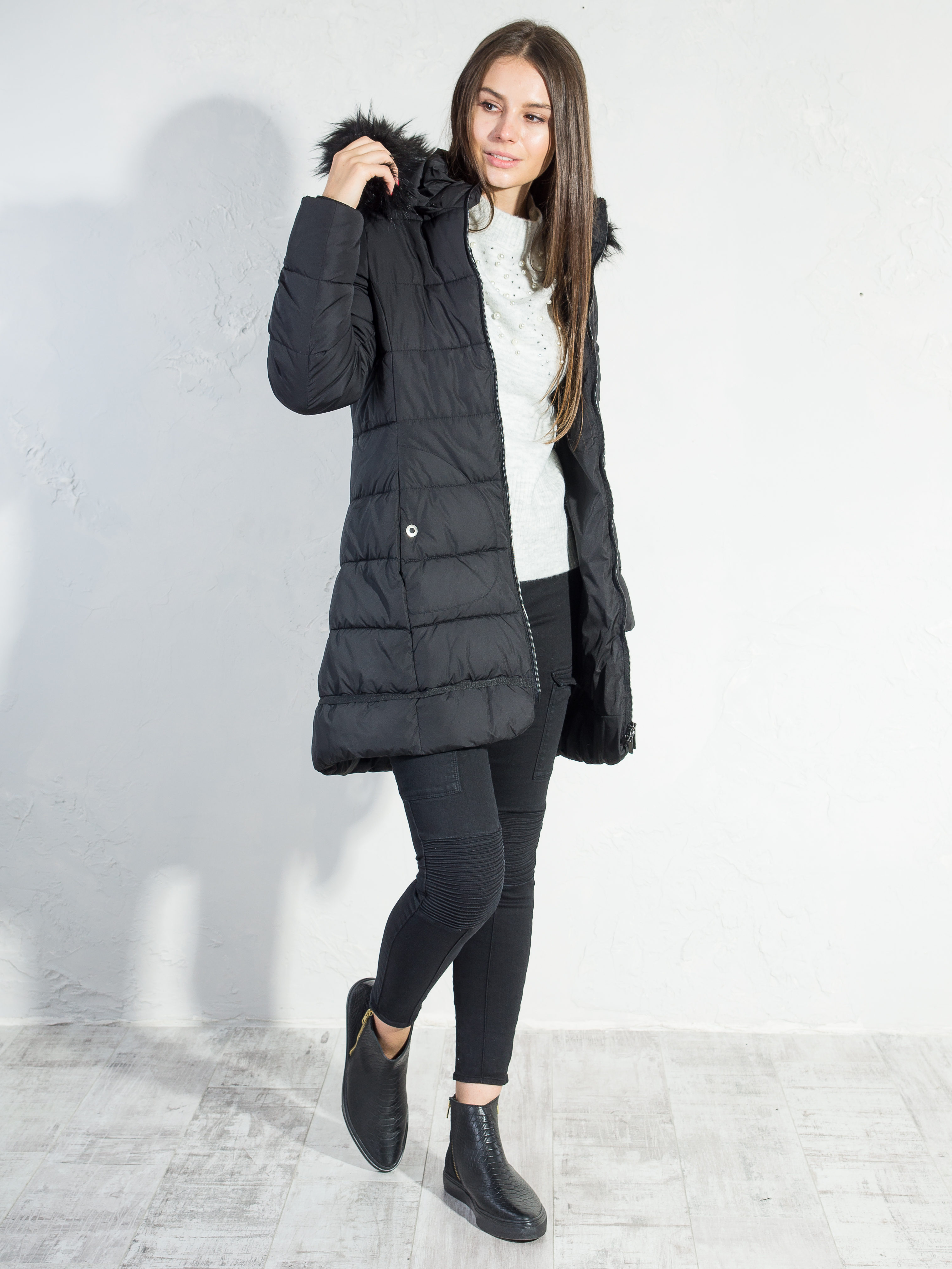 

Куртка Trussardi 36S00165  Черный, Куртка Trussardi 36S00165 L Черный