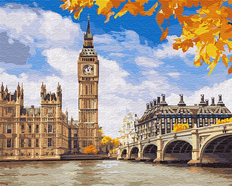 

Картина по номерам Идейка Осенний Лондон 40 x 50 см (КНО2134) (4820143948250)