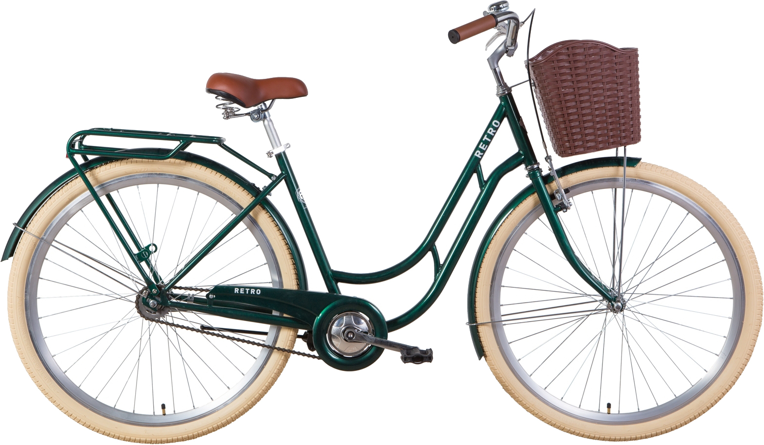 

Велосипед Dorozhnik RETRO Velosteel 28" 19" 2021 Зеленый (OPS-D-28-218)