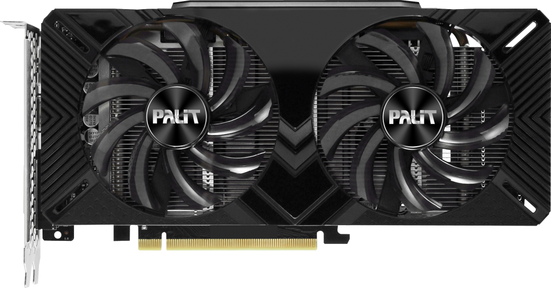 

Palit PCI-Ex GeForce GTX 1660 Dual 6GB GDDR5 (192bit) (1530/8000) (DVI, HDMI, DisplayPort) (NE51660018J9-1161C)