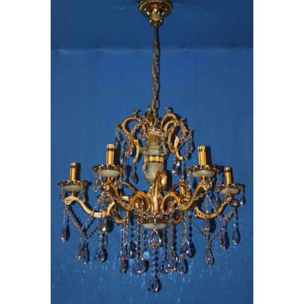 

Люстра свеча L82011/6 (DSG) Handmade (YE-L82011/6-DSG)