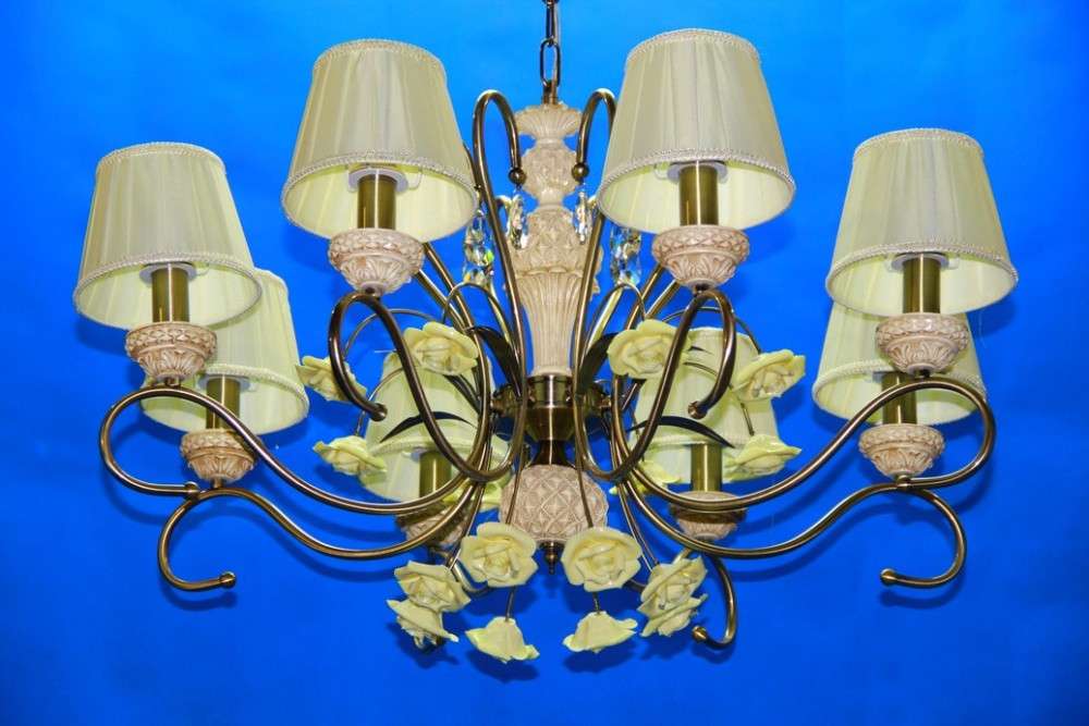 

Люстра свеча L29115/8 (AB) Handmade (YE-L29115/8-AB)
