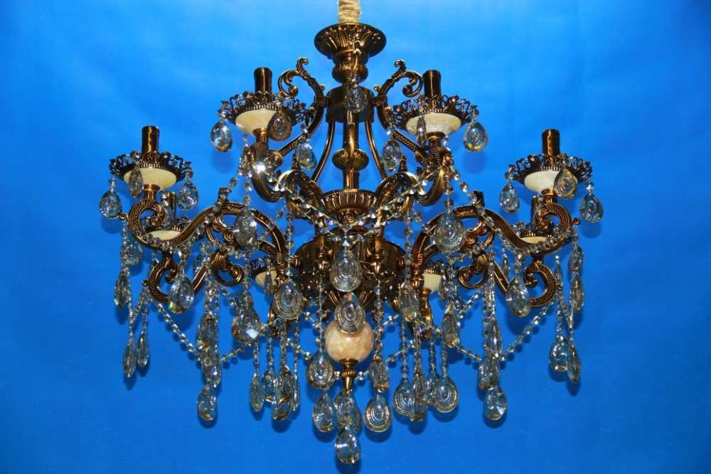 

Люстра свеча L66113/8 (GAB) Handmade (YE-L66113/8-GAB)