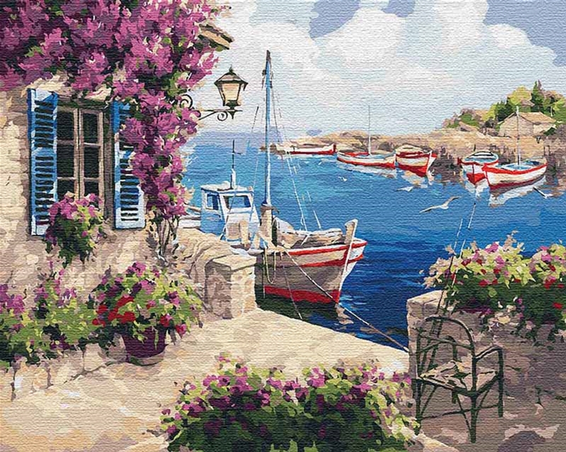 

Картина по номерам Идейка На рассвете 40 x 50 см В коробке (КН2237) (4823104304166)