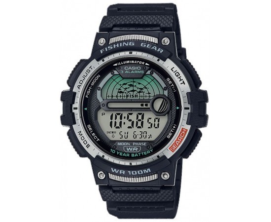 

Мужские часы Casio WS-1200H-1AVCF для рыбалки