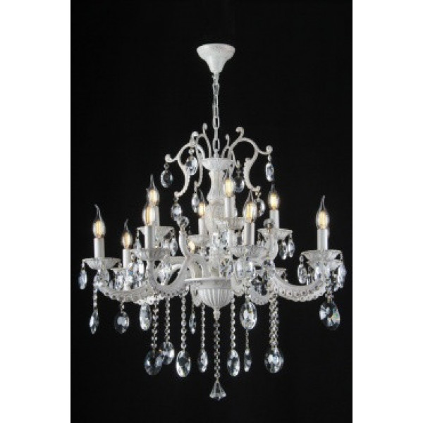 

Люстра свеча L2228W/84 (WG) Handmade (YE-L2228W/8+4-WG)