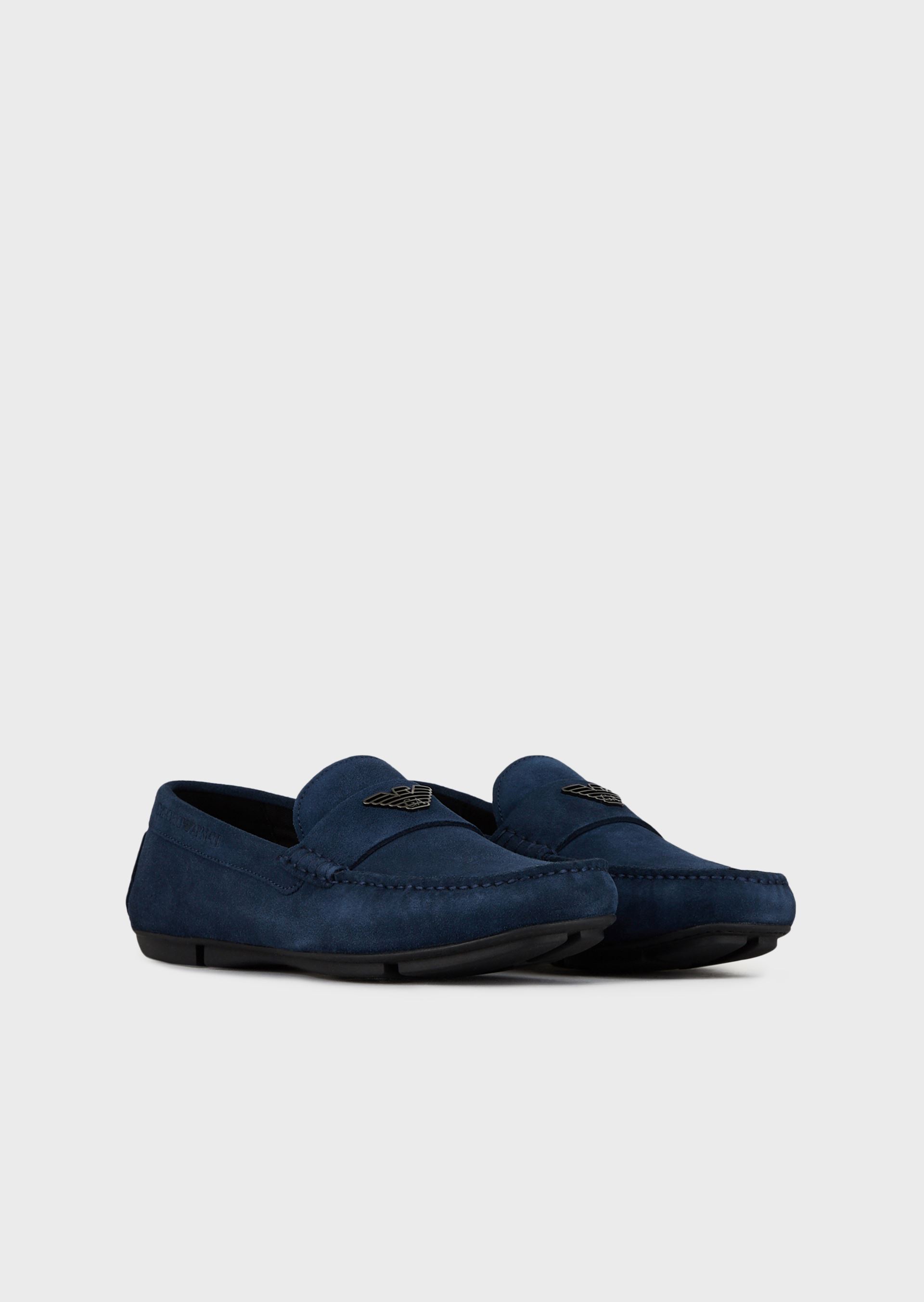 

Мокасины Emporio Armani 41 Темно-синие X4B124.XF188