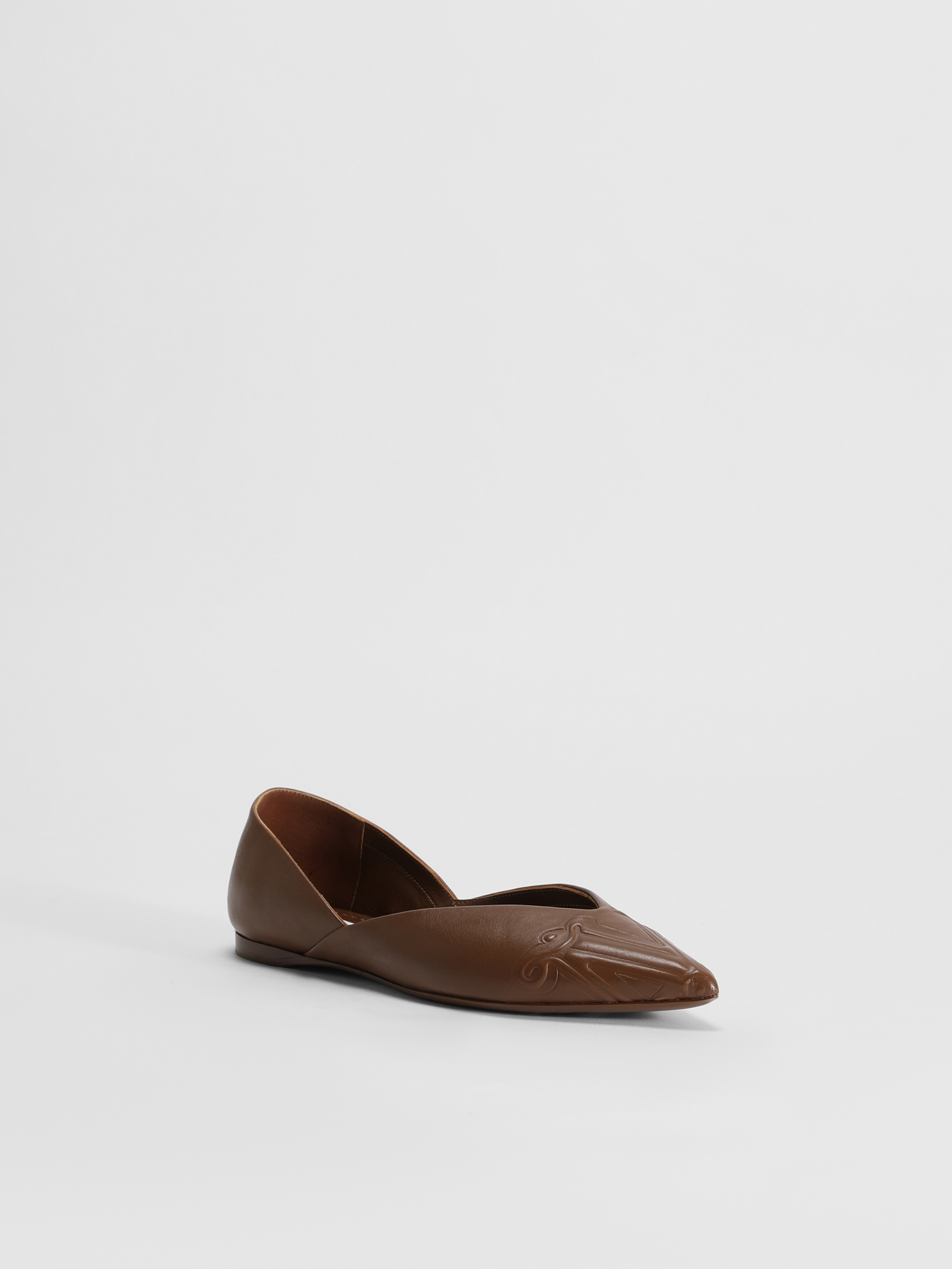 

Балетки MaxMara 38 Коричневые 45211516600