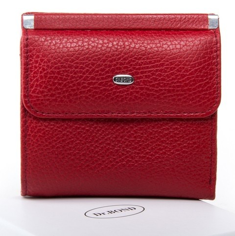 

Женский кожаный кошелек на магните Dr. Bond WN-1013 red
