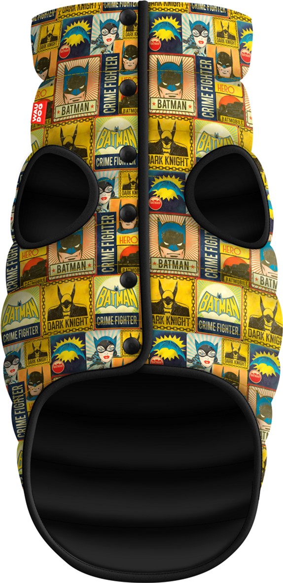 

Курточка Collar WAUDOG Clothes для собак, рисунок "Бэтмен винтаж", размер L65 (0965-4004)