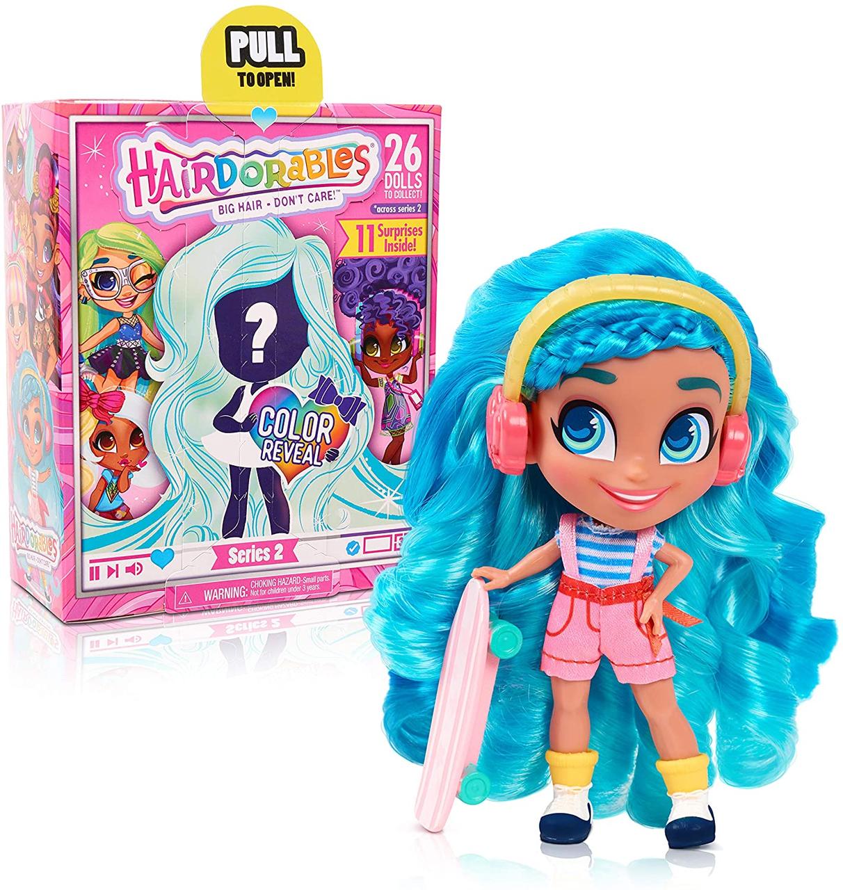 

Кукла Hairdorables 2 серия Collectible Surprise Dolls Хердораблс сюрприз