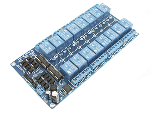 

16-канальный модуль реле RobotDyn 5V для Arduino PIC ARM