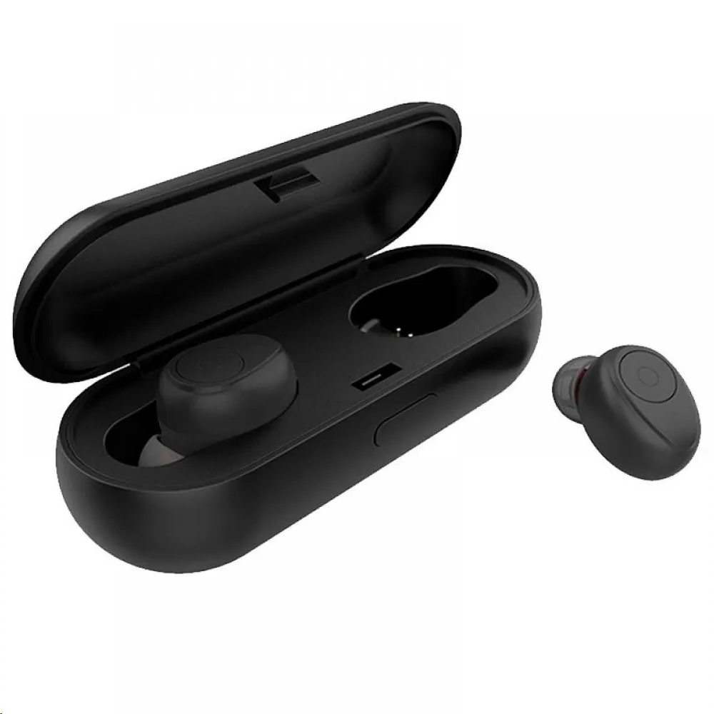 

Наушники беспроводные Celebrat W5 TWS подключение к гаджету через Bluetooth Black