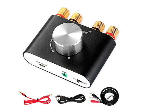 

Аудио усилитель мощности звука Nobsound NS-01G 2x50Вт Bluetooth 5.0 (116084)