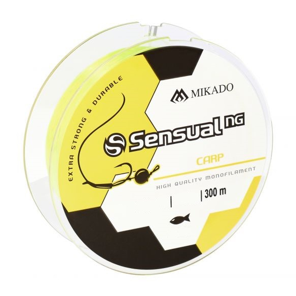 

Леска Mikado Sensual NG Carp 300m 0.38mm 13.2kg жёлтый (ZSN110-300-038)