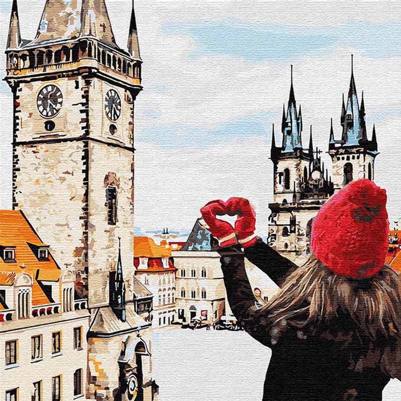 

Картина по номерам Идейка С любовью в сердце 40 x 40 см (КНО3523) (4823104300380)